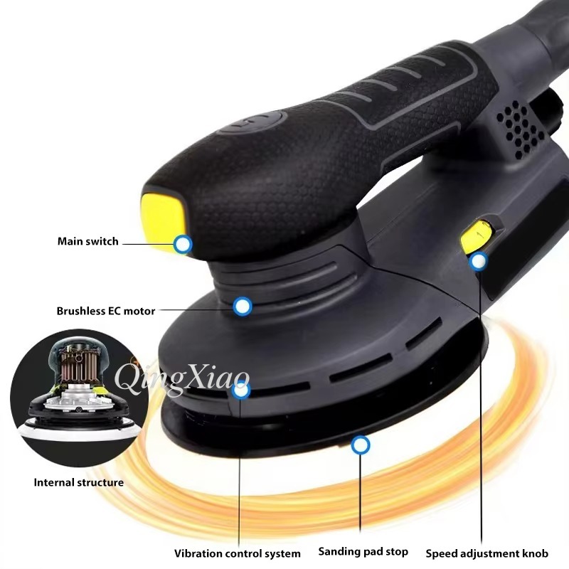 Random Orbital Sander - Random Orbital Sander 6 Inch Dust