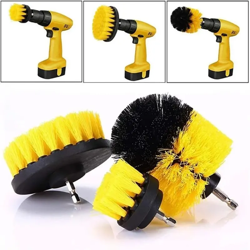 Power Tools Tool Box - 3 pcs/set drill brush set power