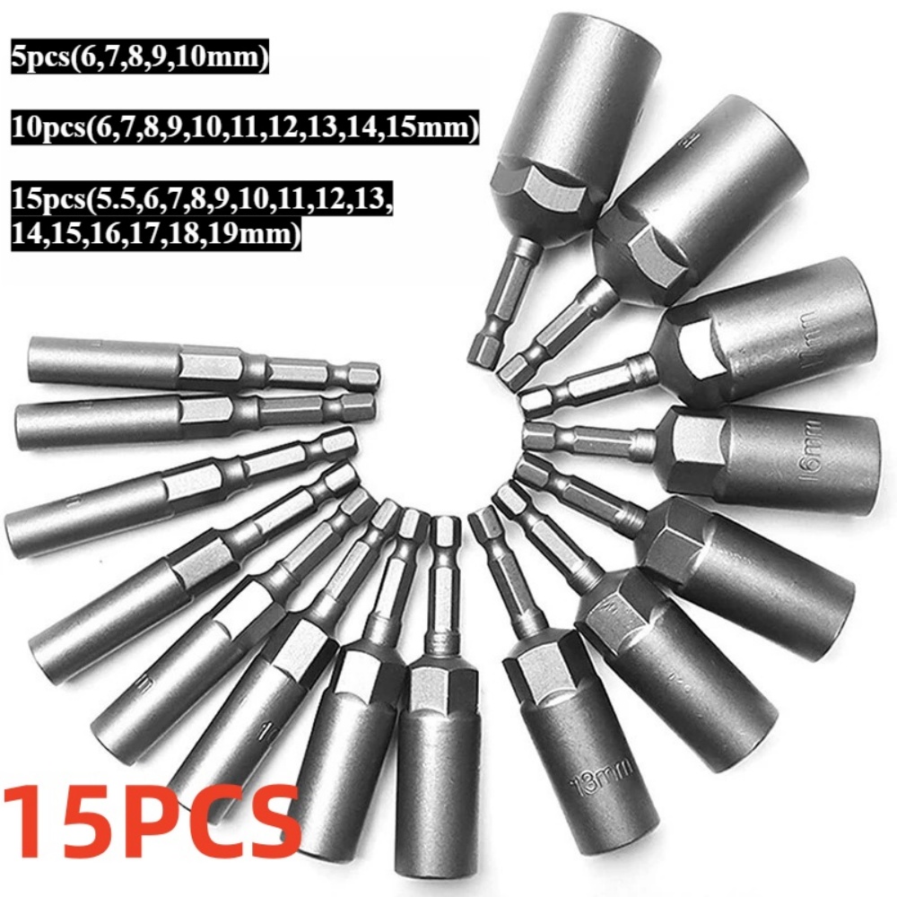 Power Z Tools - 15/5Pcs 80mm Length Deepen Power Nut