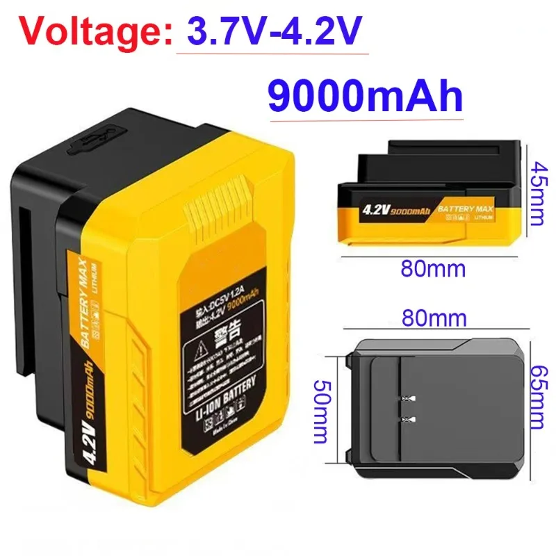 Power Tools Green - Real Capacity 9000mAh Chargeable Laser Level