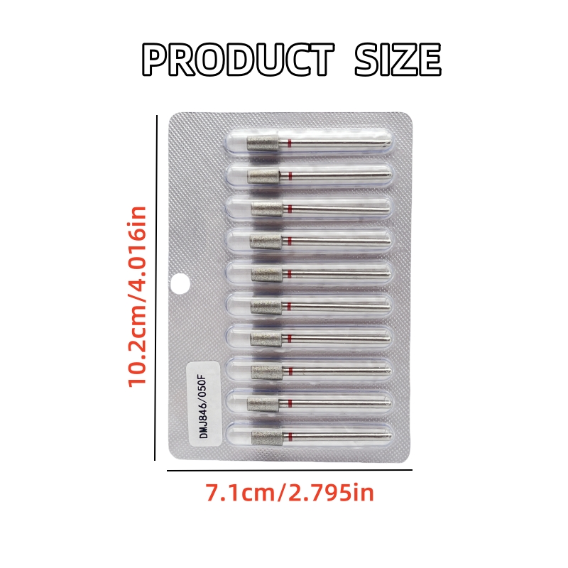 10Pcs/set Diamond Nail Drill B - Power Tools Total ulasan dan harga