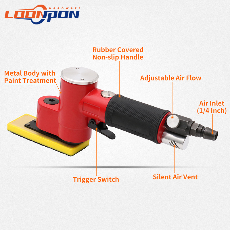 Loonpon Mini Straight Line Air - Random Orbital Sander ulasan dan harga