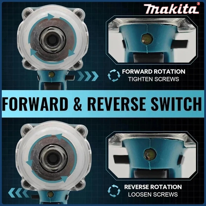 Makita  DTW600  High Torque Br - Power Tools Battery Repair ulasan dan harga