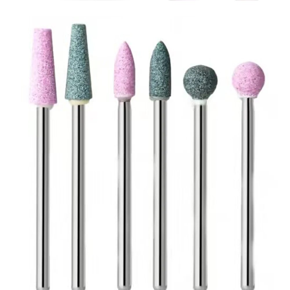 6pcs Nail Drill Bit Set Stone  - Power Tools Total ulasan dan harga