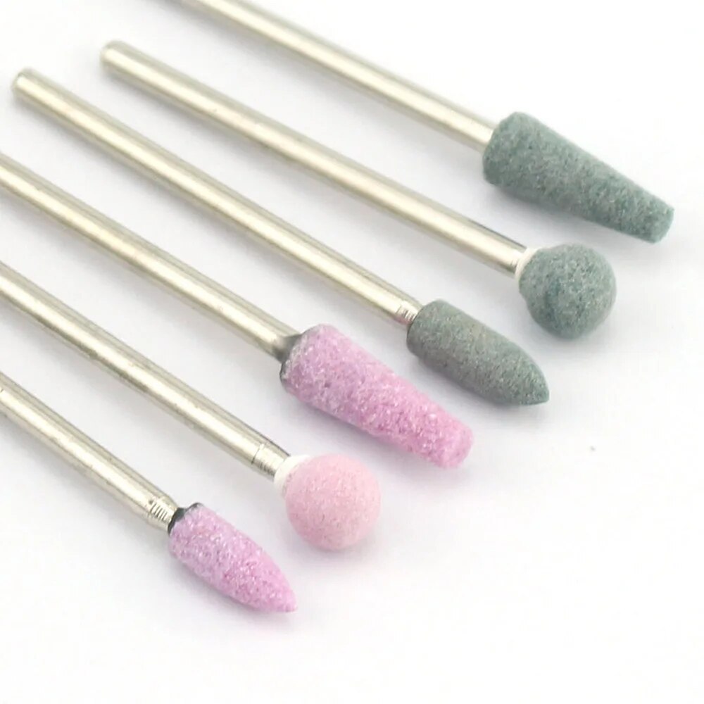 6pcs Nail Drill Bit Set Stone  - Power Tools Total ulasan dan harga