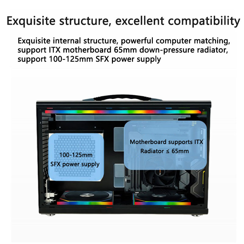 UPSIREN MD-1 ITX computer case - Power Tools Tool Box ulasan dan harga
