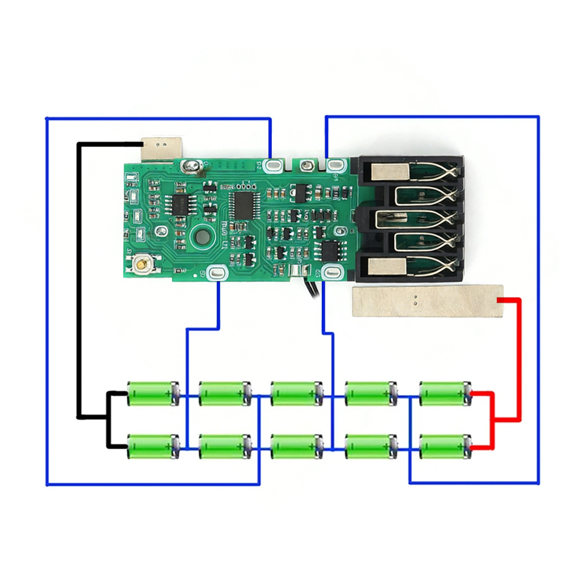 M18 Replacement 18V 18650 BMS  - Power Tools Green ulasan dan harga