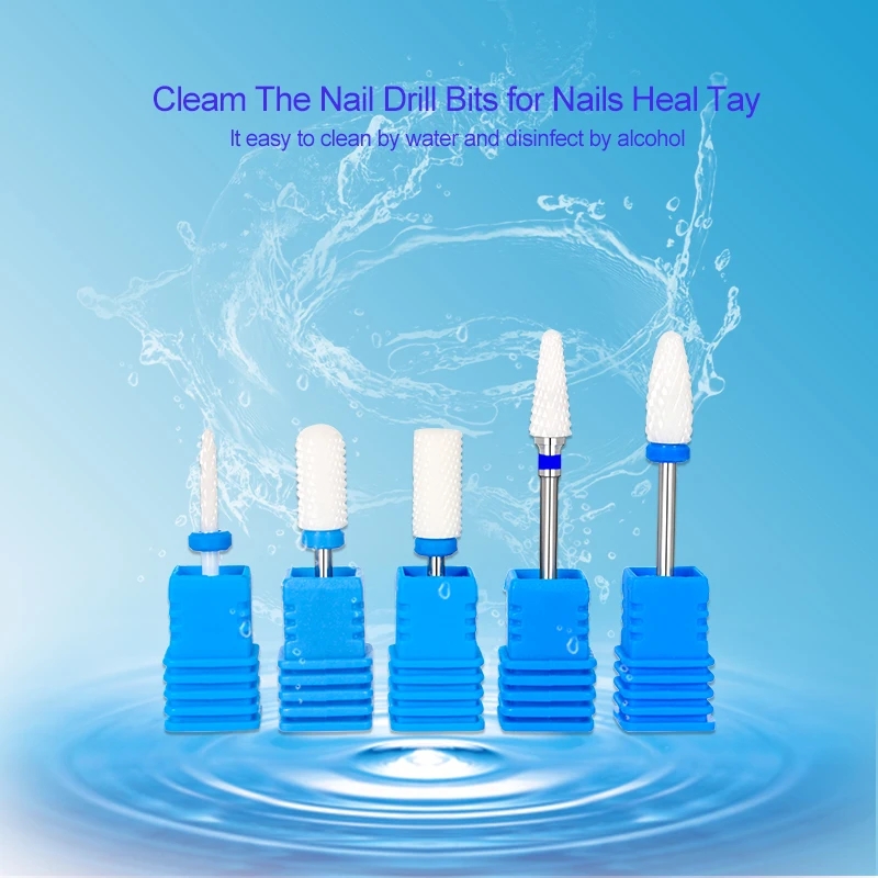 5 PCS/Set Ceramic Nail Drill B - Power Tools Total ulasan dan harga