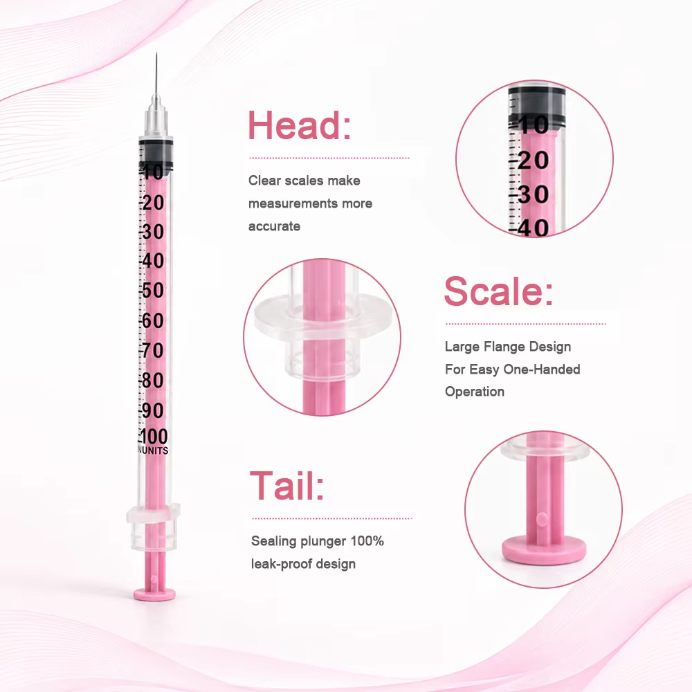 100Pcs/Box Beauty 1ml Pink Ins - Power Tools Tool Box ulasan dan harga