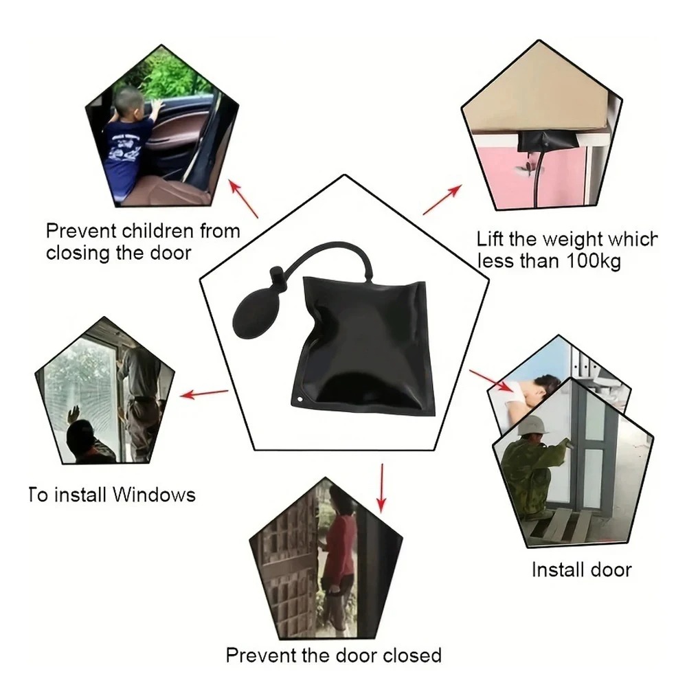 Air Pump Wedges Inflatable Air - Power Tools Battery Repair ulasan dan harga
