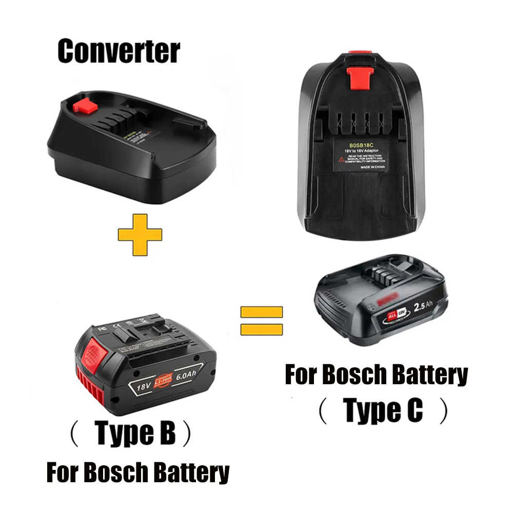 Battery Adapter Use For Bosch  - Power Tools Green ulasan dan harga