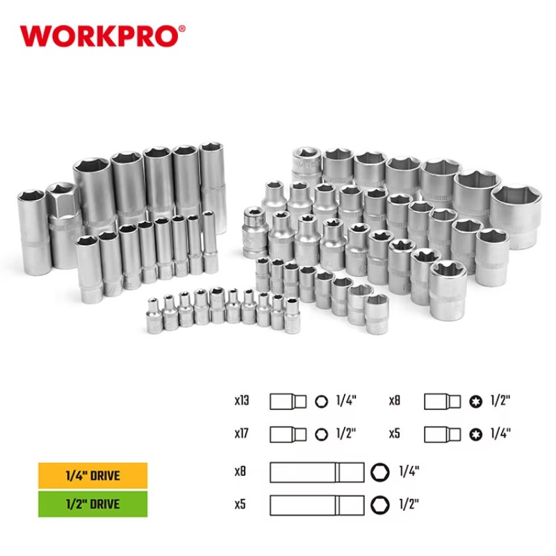 108pcs Professional Mechanics  - Power Tools Hand Tools ulasan dan harga
