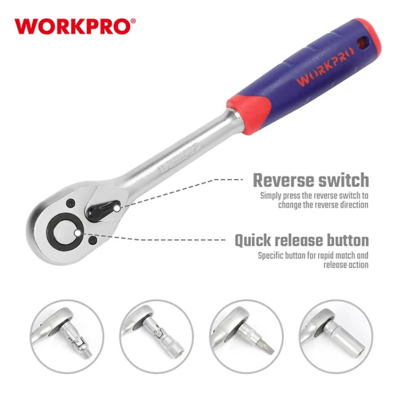 108pcs Professional Mechanics  - Power Tools Hand Tools ulasan dan harga