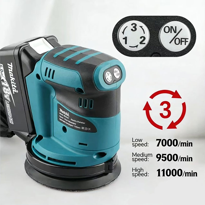 Makita DBO180Z 18V Brushless C - Random Orbital Sander ulasan dan harga