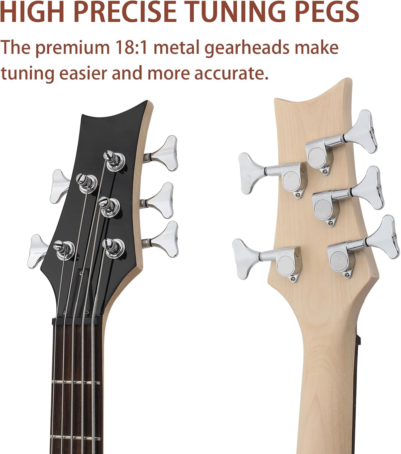 5-String Electric Bass Guitar, - Power Tools Total ulasan dan harga