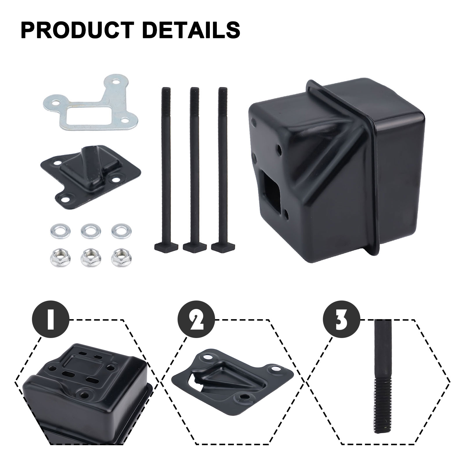 Exhaust Muffler Gasket Cover M - Power Tools With Names ulasan dan harga
