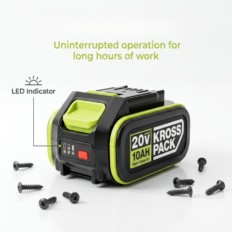 20V WORX Green 5-Pin Battery C - Power Tools Green ulasan dan harga