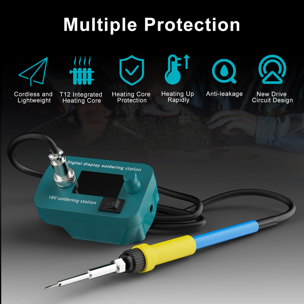 Cordless Electric Soldering Ir - Power Tools Battery Repair ulasan dan harga