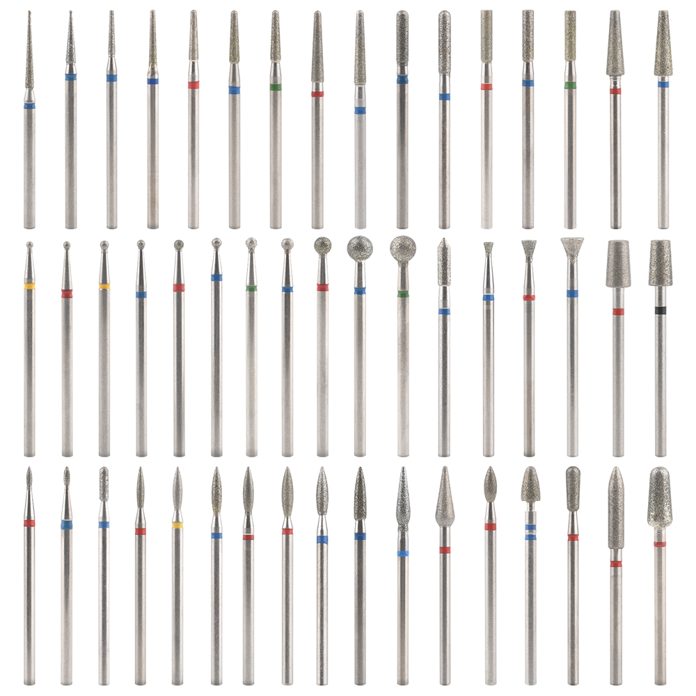 50Pcs Diamond Milling Cutter F - Power Tools Total ulasan dan harga