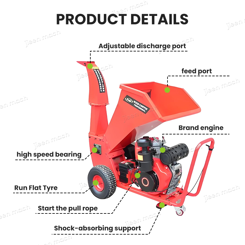 Orchard Pruning Branch Shredde - Power Tools Green ulasan dan harga