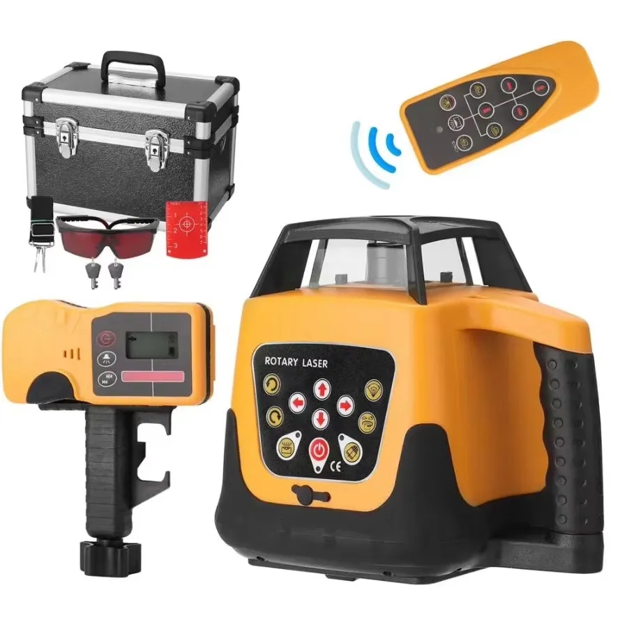 Automatic Rotary Laser Level 5 - Power Tools Green ulasan dan harga